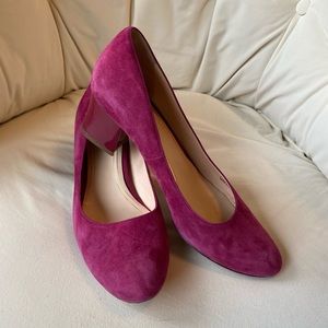 Cole Haan Pink Suede Shoes